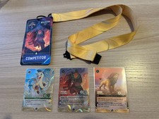 Disney Lorcana TCG Pegasus & Mulan & Simba Promo DLC Bologna Holo NM