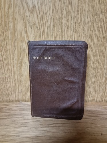 Vintage holy bible brown - holy,