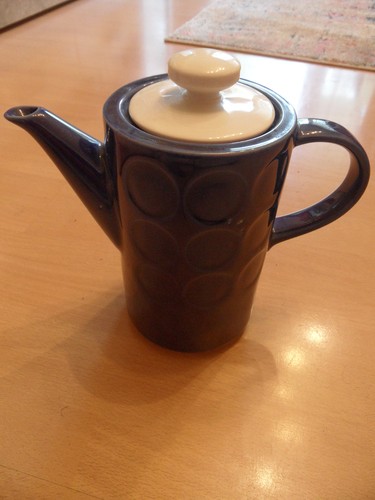 Original ddr kaffeekanne - kaffeekanne, blau