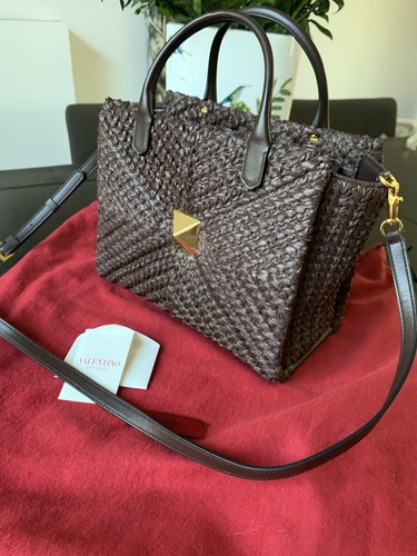 Valentino one stud raffia - valentino,