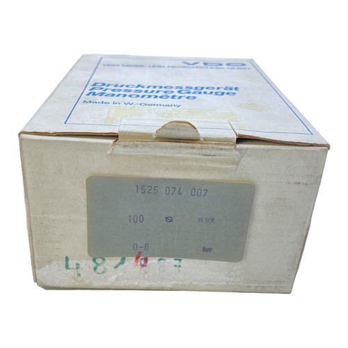 Vdo 1525074007 manometer - vdo,