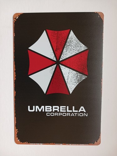 Resident evil blechschild - resident,