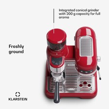 Espressomaschine Siebträger Kaffeebereiter Kaffeemaschine 20 Bar 1,4 L Rot 