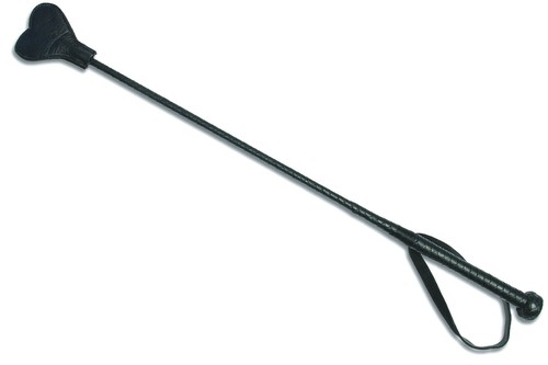 Peitsche gerte leder schwarz - peitsche,