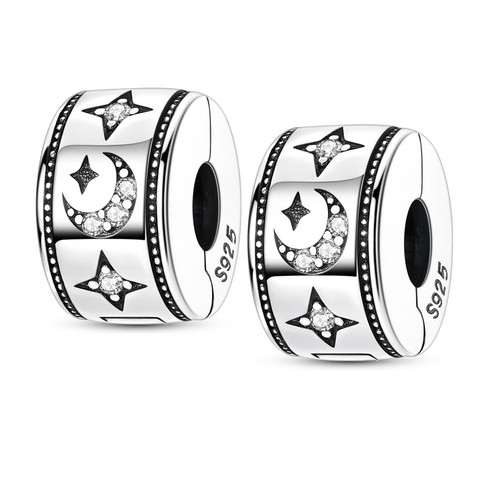 2pcs clip stopper charm - 2pcs,