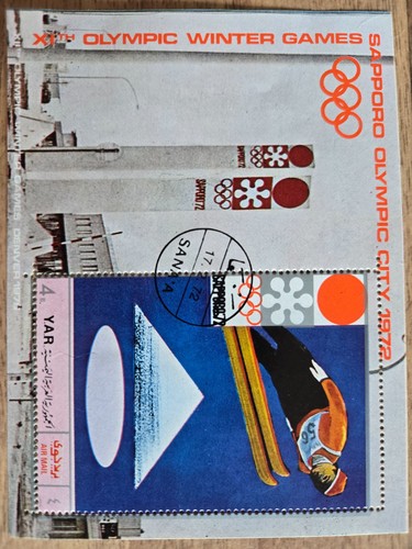 Briefmarke sapporo olympic - briefmarke,