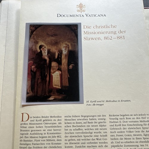 Documenta vaticana die - vaticana, ++