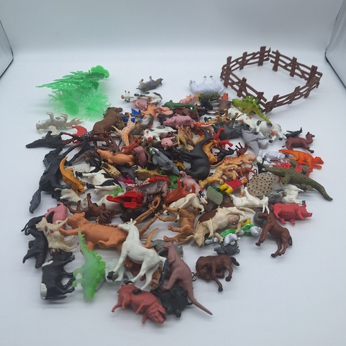 Konvolut plastik tiere - plastik,