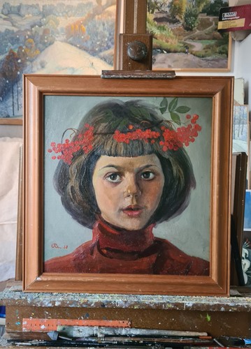 Original ölgemälde portrait - Ölgemälde,