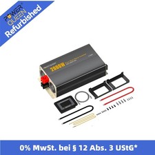 2000W Reiner Sinsuswellen Wechselrichter 12V DC-230V AC Konverter 60Hz Gebraucht