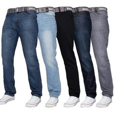 Enzo Jeans Herren gerades Bein