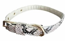 Hundehalsband schlangenmuster