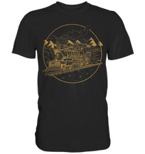 Dampflok Zug T-Shirt I