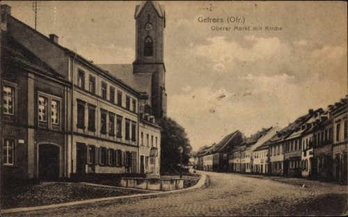 Gefrees fichtelgebirge - ak,