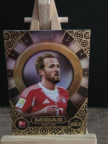 Harry kane midas topps gold - midas,