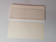 100 Lochkarten, Datenträger aus der Vergangenheit
