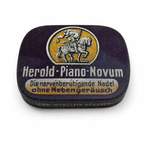 Antike grammophon nadeln dose - grammophon,