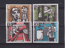 Deutschland Saarland Wohlfahrt Bergbau Mi 404-07 **