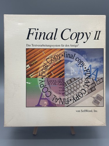 Final copy amiga softwood - amiga,