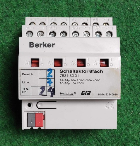 Berker schaltaktor 8fach - berker,