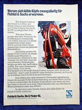 Sachs Motoren Werbung 1977 mit Hercules Ultra
