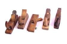 5 alte Tischler Werkzeuge Hobel Simshobel Universalhobel Schrupphobel Holz