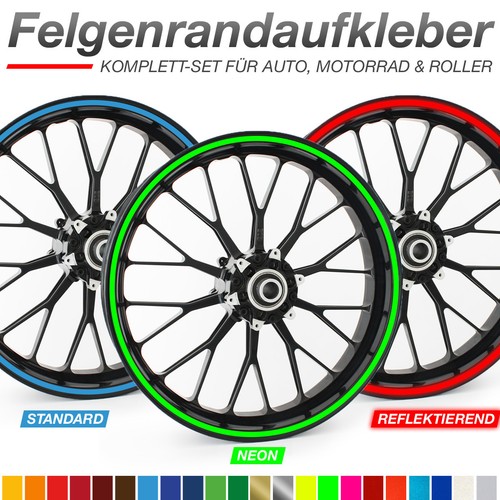 Felgenrandaufkleber