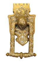 1 v. 3 antike Messing Türklingel Klingel Klingeltaster Türklopfer Türklinke 1894