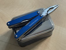 Leatherman Juice CS4 Multitool 04/2002, Aluminium, Blau, Vintage EDC, Sammler