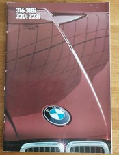 BMW E30 316 - 318i - 320i - 323i - PROSPEKT (1/1983)