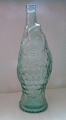 Glasflasche fischform - glasflasche, –