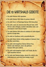 Holzschild 18x12 die 10