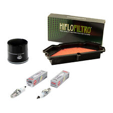 Set Luftfilter Ölfilter Zündkerzen Wartung für Kawasaki ER-6 N ER ER-6 F 2012-17