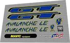 1996 GT AVALANCHE LE decal set