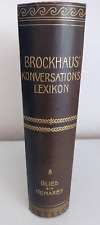 Brockhaus Konversations-Lexikon 14. neubearbeitete Auflage 8.Band von 1902