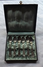 GOWE Alpacca Besteck 6 Kaffeelöffel L 10,5 cm