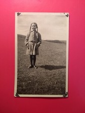 Old photo antique girl girl