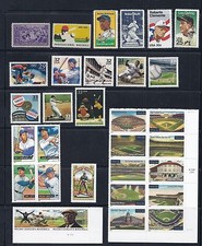 Mlb baseball stamp - baseball, collection