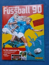 Panini Fussball 90 komplettes sehr gutes Top Album mit Poster