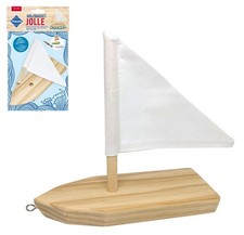 PEBARO 474 - Holzbauset Jolle, Segelboot, Bastelset