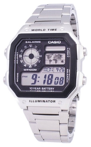 Casio digital world - world, time