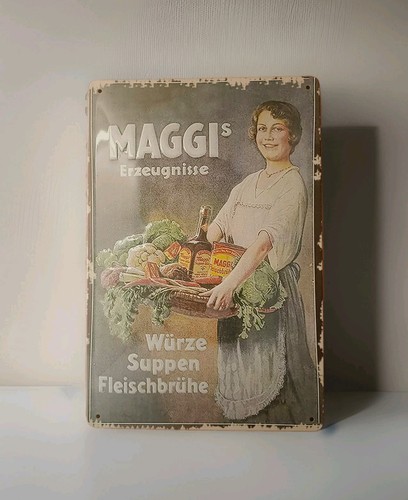 Blechschild maggi s - -, *maggi's