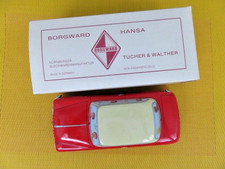 Borgward Hansa - Tucher & Walther , Nürnberg - Rot mit Karton und Schlüssel 2