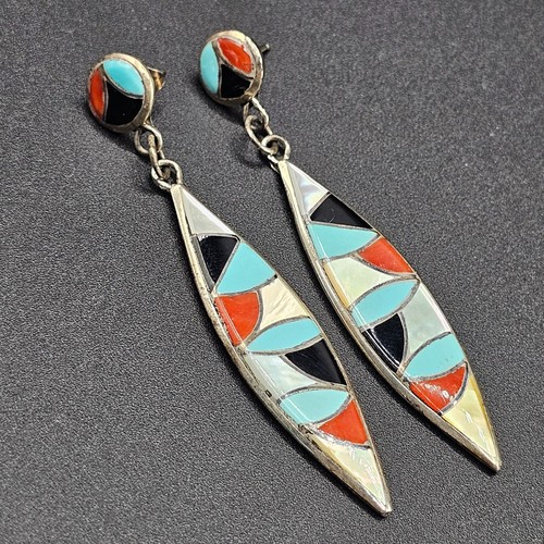 Native indianer ohrringe zuni - native,
