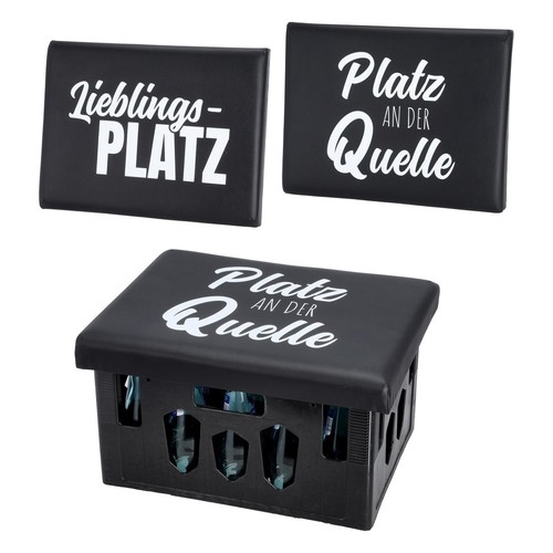 Bierkastensitz mit spruch - mit,