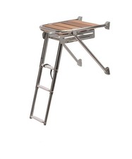 Badeplattform Boot mit