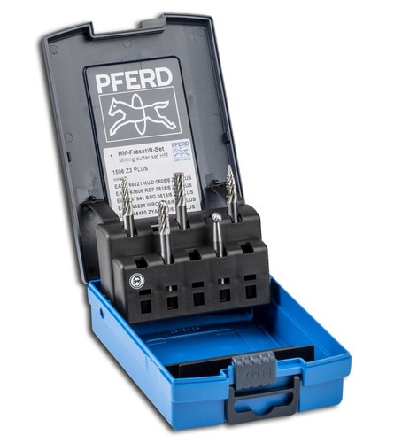 Pferd frässtift set 1506 - hm-frÄsstift-set,