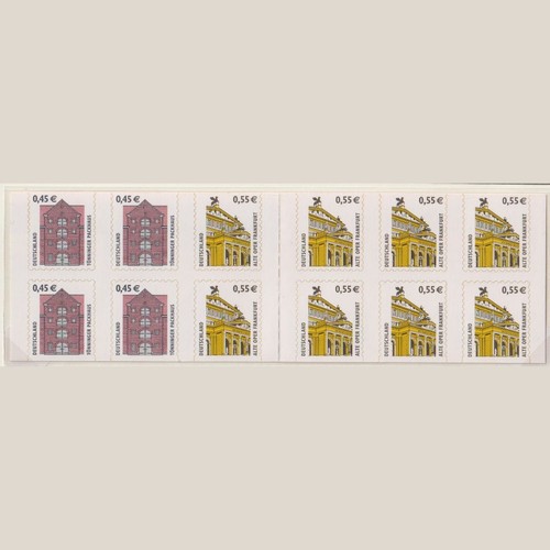 Bund markenheftchen b - mh, bi