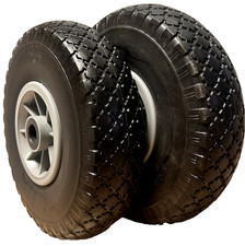 2x PU Rad 260mm Sackkarrenrad