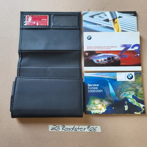 Bmw roadster bordmappe - bmw,